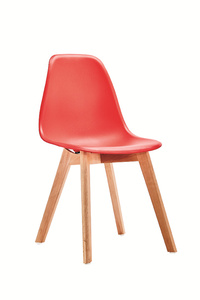 Muebles para el hogar Cadeira Sillas de madera maciza de haya Silla Comedor Sillas de comedor de polipropileno Pp Tulip Cafe Silla de comedor de plástico - Product Image 4