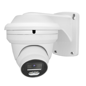 กล้องโดม 8MP ซูมออปติคอล 5 เท่า ความละเอียด 4K สำหรับภายนอกอาคาร รองรับ POE ตรวจจับมนุษย์ ตรวจจับยานพาหนะ กล้องวงจรปิดรักษาความปลอดภัยเครือข่าย - Product Image 3