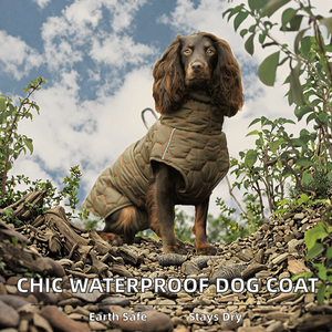 Fournitures de décoration de Noël, <span class=keywords><strong>manteau</strong></span> d'hiver pour <span class=keywords><strong>chien</strong></span> <span class=keywords><strong>chic</strong></span> en polaire matelassé en nid d'abeille, réfléchissant, imperméable, en polyester, écologique - Product Image 2