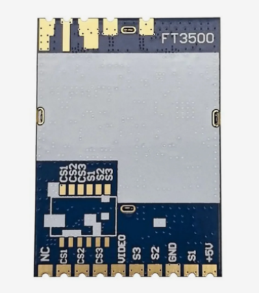 3.3GHz VRX Receiver for FPV Drones 64CH 3060 3500MHz Wireless Analog Video Module Accessory From FT3500"