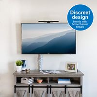 Antenne TV murale Antuko pour intérieur, HDTV 4K 1080P, pour la réception des signaux de télévision numérique