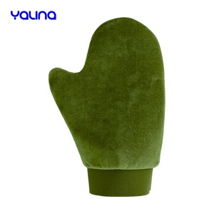 Logo personnalisé couleur ultra doux et sans stries gant autobronzant apporter des gants à manchette élastique lavable - Product Image 4