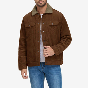 Shinesia Hommes Casual Sherpa <span class=keywords><strong>Chasse</strong></span> <span class=keywords><strong>Veste</strong></span> Homme Polaire Vintage Flanelle Fabricant Personnalisé Hiver <span class=keywords><strong>Velours</strong></span> <span class=keywords><strong>Côtelé</strong></span> Hommes <span class=keywords><strong>Veste</strong></span> - Product Image 5