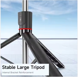Nuevo trípode estable F15 1,7 m Selfie Stick 360 grados ajustable para disparo Horizontal <span class=keywords><strong>Vertical</strong></span> plegable para uso de cámara de teléfono - Product Image 3