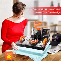 Machine de Presse à Chaud Freesub 11 en 1 pour Stylos, Tasses, Casquettes, Sublimation d'Impressions pour T-shirts P8100-11