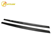 Jupes latérales en fibre de carbone sèche style MP pour BMW F80 F82 F83 M3 M4 – Accessoires extérieurs et kits carrosserie en carbone véritable