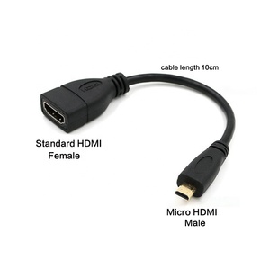 <span class=keywords><strong>Cable</strong></span> Micro HD macho <span class=keywords><strong>a</strong></span> HD hembra <span class=keywords><strong>Cable</strong></span> convertidor <span class=keywords><strong>de</strong></span> alta definición <span class=keywords><strong>Cable</strong></span> <span class=keywords><strong>de</strong></span> datos <span class=keywords><strong>de</strong></span> extensión 3D 4K - Product Image 5