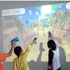 Equipo de juego de tiro interactivo basado en sensores Juego cinético de movimiento corporal para experiencias emocionantes - Product Image 3