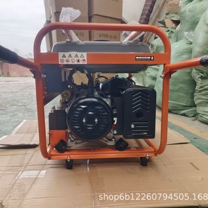 Gasoline <b>Generator</b> 5KW 380V 400V 67KW With Wheels <b>Portable</b> Electric Start KD147 190F Engine - Product Image 3