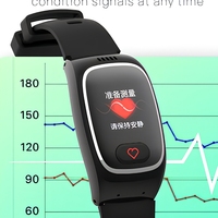 Montre connectée pour personnes âgées L16 Pro, 4G LTE, alarme SOS, détection de chute, GPS, LBS, WiFi, surveillance de l'oxygène sanguin, moniteur de température, tracker de forme physique