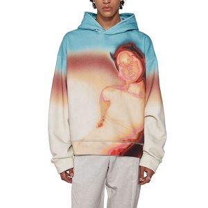 Dây kéo lên áo thiết kế pháp Terry có thể tháo rời tay áo bông Áo Hoodie cho nam giới - Product Image 5