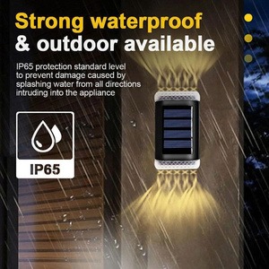 Lámpara LED Solar de pared impermeable IP65, superbrillante, para exteriores, valla, puerta, jardín, decoración, lámpara de techo - Product Image 3
