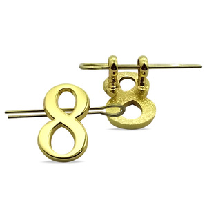 ป้ายสัญลักษณ์โลหะแบบอักษรอาหรับ0-9ชุดป้ายทองแบบสมบูรณ์ป้ายระบุตำแหน่งชุดกีฬา - Product Image 2