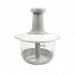 Hachoir Manuel Portable Magique pour Aliments, Éminceur d'Ail, Herbes, Légumes, Viande, Mixeur Antiadhésif en Bambou, Outils pour Fruits et Légumes - Product Image 2