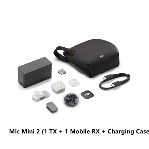 Nuovo DJI Mic Mini 2 (1 TX + 1 Ricevitore Mobile + Custodia di Ricarica) Microfono Wireless con Uscita a Quattro Canali - Product Image 1