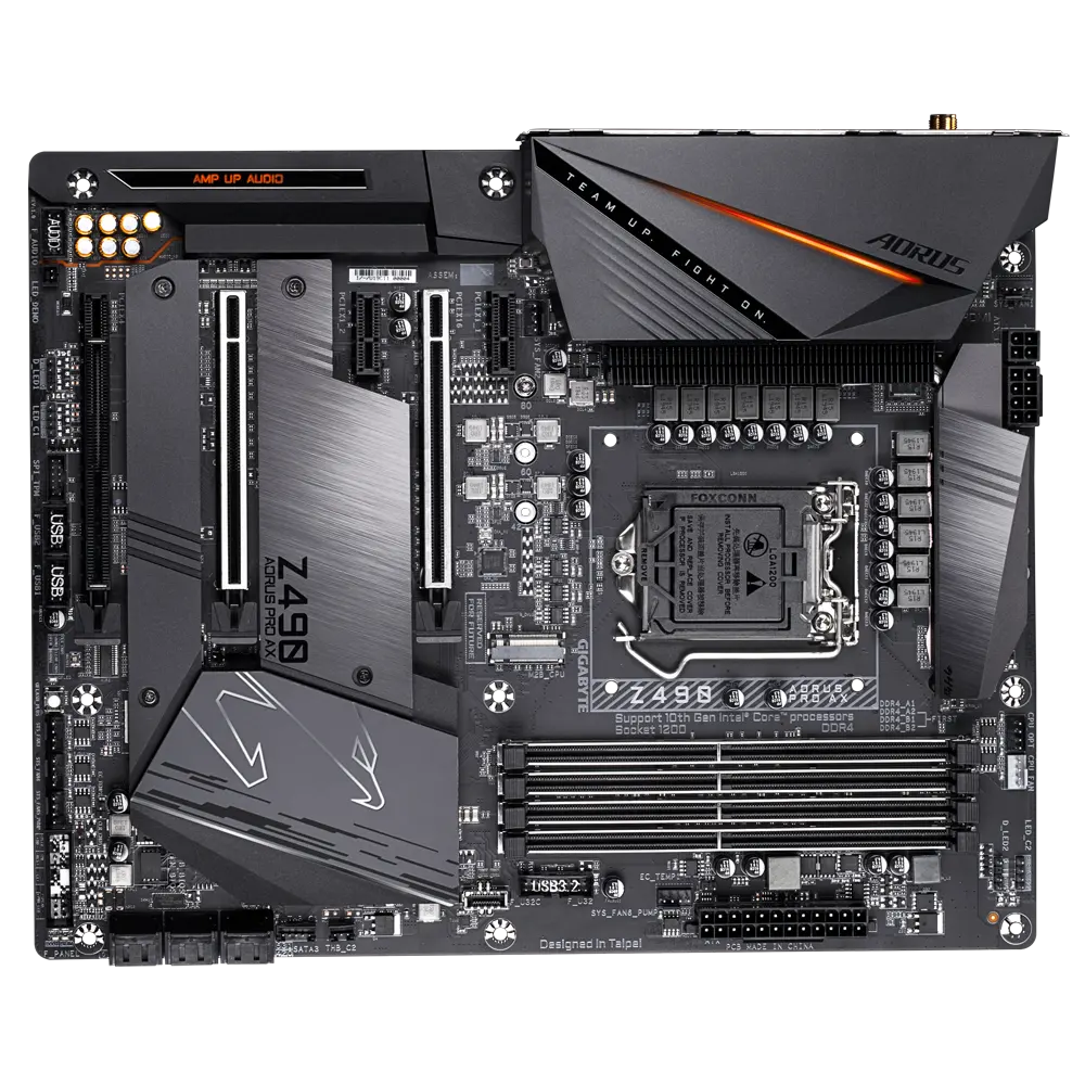 Melhor Preço Gigabyte Computador Motherboard Z490 AORUS PRO AX DDR4 LGA 1200 Suporte i7 i9 Processador Gaming Processor