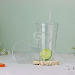 Vasos Transparentes de PET para Bebidas, Vasos Fríos de PET de Grado Alimenticio, Opciones Personalizables - Product Image 6