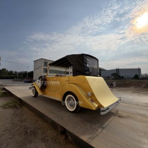 ZOWN Voiture Classique Rétro Vintage 6 Places, Puissance Stable, Longue Autonomie de Batterie, Idéale pour le Transport dans les Attractions Touristiques - Product Image 5