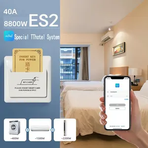 TTlock ES2遥控开关Wifi节能智能酒店房间插入钥匙卡电源开关