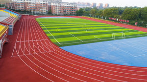 Material de pista de correr de Pu completo directo de fábrica - Product Image 5