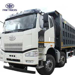 FAW डंप ट्रक चीनी कारखानों सीधे बेचने बड़े भारी शुल्क डीजल इंजन 8*4 डंप ट्रकों के लिए इस्तेमाल किया परिवहन