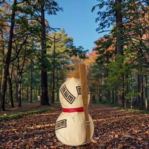 Unique Design Gourd Shape Casual Modern Unisex Custom Canvas <strong>Backpack</strong> Durable Polyester Water Resistant Eco-Friendly Portable - Product Image 3