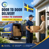 Professioneller Seefracht-Agent von China nach Schweden DDP Tür-zu-Tür Kostengünstigster Spediteur Günstige Logistik