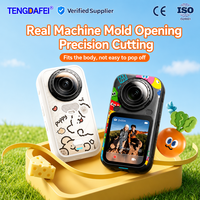 TENGDAFEI Skin Compatible Insta360 X6 3M Vinyl Full Body Wrap Bebas Residu Anti Gores Tahan Aus Tahan Air untuk Kamera