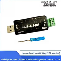 Adaptador USB a RS485 Industrial con Aislamiento de Señal, Módulo de Aislamiento CH340 CP2102