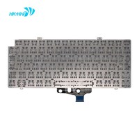 Clavier d'ordinateur portable avec rétroéclairage LED, disposition britannique, pour Dell Pro 14 Plus PB14250