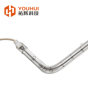 Youhui Irregularly Shaped Quartz Infrared <b>Heating</b> <b>Tube</b> Tungsten Filament Halogen Light Wave <b>Heating</b> Element Industrial Furnace - Product Image 1