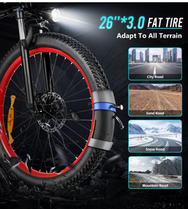 Bicicletta <span class=keywords><strong>Elettrica</strong></span> <span class=keywords><strong>Pieghevole</strong></span> SAMEBIKE con Batteria al Litio Integrata, Mountain Bike <span class=keywords><strong>Elettrica</strong></span> per Adulti da 26 Pollici - Product Image 3