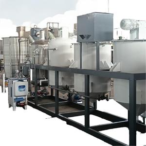 Thương mại lớn hoàn toàn tự động hiệu quả cao 300kg dầu r Thiết bị tinh chế đa chức năng cho dầu hạnh nhân dừa mới - Product Image 4