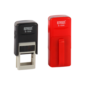 Custom Logo Color Size High Quality Plastic ABS+POM <strong>German</strong> Ink BlackRed Personal Office Self Inking <strong>Stamp</strong> - Product Image 3