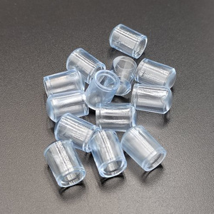 Couvre-pieds de chaise ronds transparents en PVC, coussinets anti-rayures pour meubles, capuchons de protection pour chaises, porte-vêtements - Product Image 1