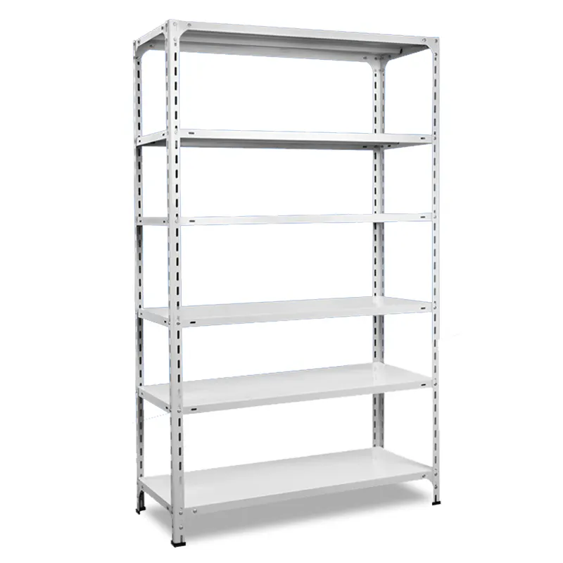 Angle steel black shelf rack floor warehouse balcony household multi-layer iron shelf supermarket display rack storage rack