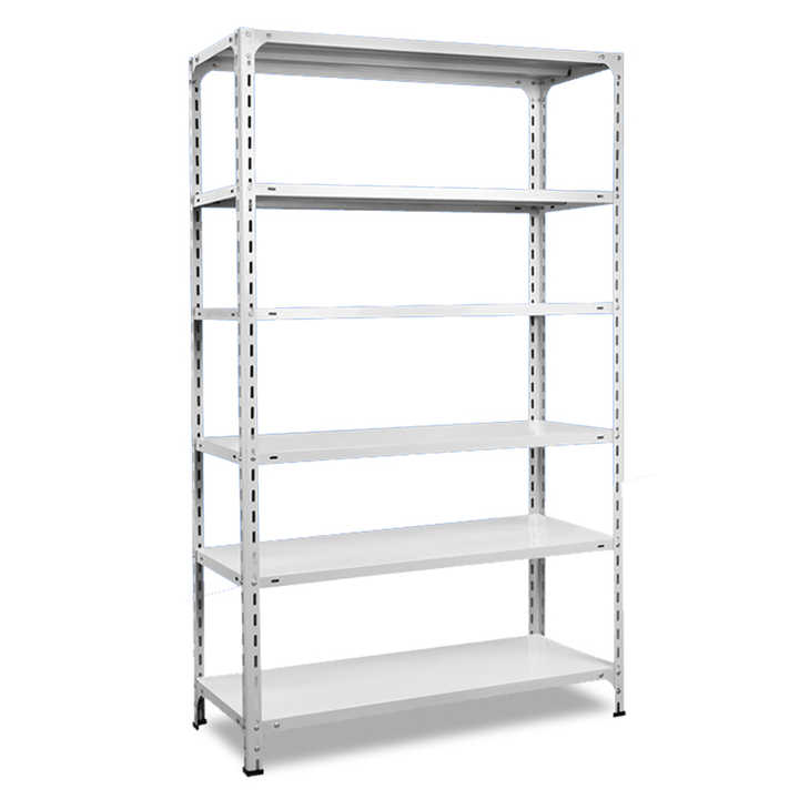 Customizable Angle Steel Shelf Racks for Household Display
