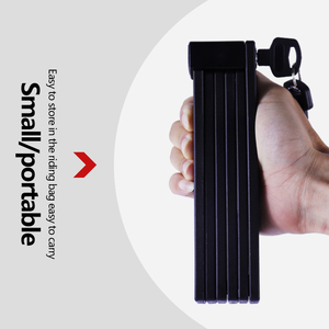 Antivol pliable haut de gamme pour vélo, trottinette électrique et <span class=keywords><strong>moto</strong></span> avec boîte à clés style sirène - Product Image 3