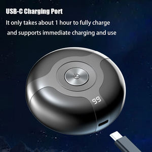 YC-S235 Offre Spéciale UFO Forme Facile à Transporter <span class=keywords><strong>Rasoir</strong></span> Rond Rechargeable Silencieux <span class=keywords><strong>Rasoir</strong></span> Facial Étanche pour Voyage - Product Image 4