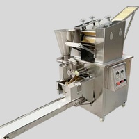 Machine à samosas et raviolis motorisée automatique à haute efficacité en acier inoxydable de qualité alimentaire pour la formation de curry puffs, idéale pour les restaurants