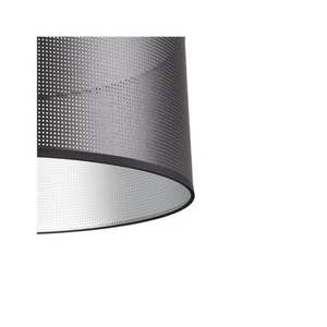 Lampada a sospensione 1xE27 nero/nero-argento 50x50 cm - ideale per illuminazione decorativa ed elegante in case e spazi commerciali. - Product Image 2