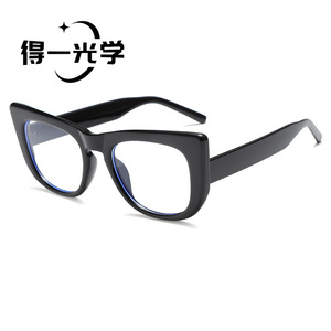 แว่นกันแดดทรงแคทอายสีดำ UV400 สำหรับผู้หญิง แฟชั่นกลางแจ้ง - Product Image 4