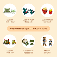 Pabrik Mainan Boneka Plush Kustom Profesional Layanan Sketsa 3D Berkualitas Tinggi hingga Boneka Plush Bersertifikat CE ASTM Grosir Maskot Hewan Boneka