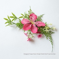 2634 Boutonnière et corsage de poignet de style bohème en tissu, fabriqué en Chine, idéal pour les événements professionnels, les séances photo en studio et les accessoires de mariée