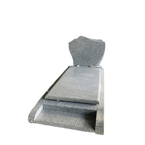 Индивидуальный дизайн G603 серый гранитный надгробный памятник кладбищу для могил - Product Image 3