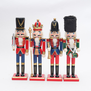 OEM truyền thống sơn gỗ giáng sinh <span class=keywords><strong>nutcracker</strong></span> người lính con số trang trí nội thất lò sưởi giáng sinh bên trang trí - Product Image 5