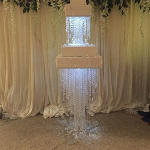 Mesa de Acrílico de Shenzhen a Buen Precio, Decoración de Boda de <span class=keywords><strong>Estilo</strong></span> <span class=keywords><strong>Italiano</strong></span> con Elegante Centro de Mesa - Product Image 1