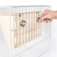 Fabricant de mangeoires à foin en bois pour lapins en gros pour réduire les déchets, mangeoires à foin en libre-service pour petits animaux