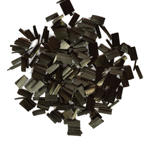 Bakır kaplı doğranmış karbon Fiber 1-80mm uzunluk | >3000MPa mukavemet | >210GPa modülü | Iletken plastik ve EMI koruyucu için - Product Image 2