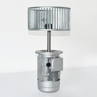 KL-1500W 1400 rpm 380v rüzgar jeneratörü fırın fan motoru yüksek sıcaklık elektrikli fan motoru